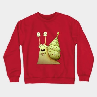 Christmas snail Crewneck Sweatshirt